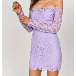 Lace bodycon dress